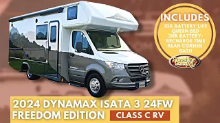 2024 Dynamax ISATA 3 24FW Class C RV! 1st Freedom Edition Isata 3 | FULL WALKTHROUGH