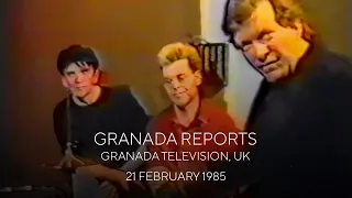 The Smiths - Interview with Tony Wilson, Granada Reports, UK - 21 February 1985 • 4K