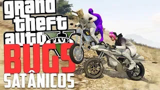 Bug Satânico! - Gta 5 Online Momentos Engraçados