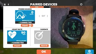 How to Pair Garmin Watch to Zwift. Vivo Active 4 or 4s Heart Rate Monitor