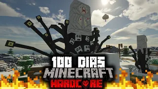 🟥Sobreviví 100 Días en un APOCALIPSIS de MALDICIONES en Minecraft HARDCORE...Esto fue lo que Pasó