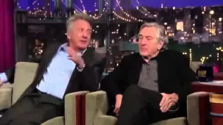 Robert De Niro & Dustin Hoffman on David Letterman Full Interview