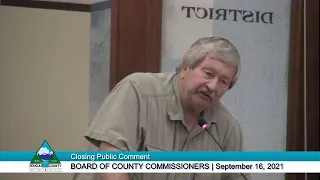 Board of County Commissioners | Sep 16, 2021