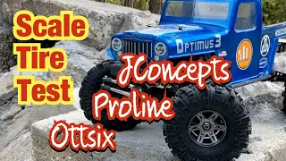 Scale Tire Test with Optimus 3