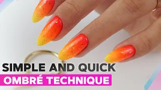 Easy Ombré Nail Art | Gel Nail Correction