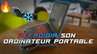 REFROIDIR son PC Portable de manière EFFICACE !