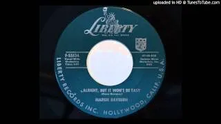 Margie Rayburn - Alright, But It Won't Be Easy (Liberty 55134)