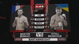 Моктар Бенкаси vs Виталий Бранчук, M-1 Challenge 74