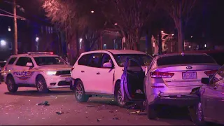 Shooting in SE DC causes crash that leaves 8 injured including 4 juveniles