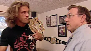 Edge invades the Cena household: Raw. August 14, 2006