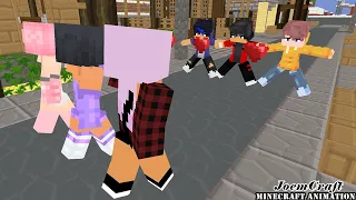 CAPTURED LOVE MEME | FIRST MEET MEME | GANGNAM STYLE | APHMAU, MICHI, KC - Minecraft Animation