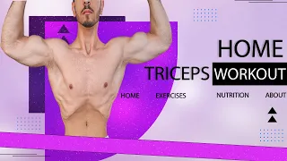 NO EQUIPMENT HOME TRICEPS WORKOUT - FOLLOW ALONG