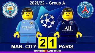 Manchester City vs PSG 2−1 • Champions League 2021/22 • All Goals Extеndеd Hіghlіghts Lego Football