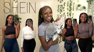 SHEIN Activewear Try On Haul * i spent less than $100*