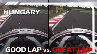 Good Lap vs. Great Lap, with George Russell | Hungarian Grand Prix