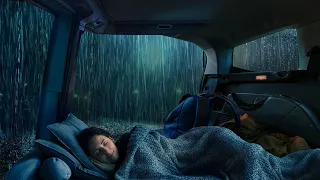 Rain Sounds For Sleeping - 99% Instantly Fall Asleep With Rain Sound outside the Window At Night