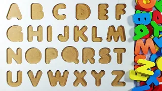 A to Z Alphabet for kids, writing along dotted lines for toddlers, 123 numbers, counting 1 to 100