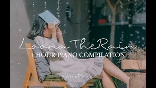 LoonaTheRain // 1 HOUR LOONA (이달의 소녀) PIANO: Rain Ambience Edition