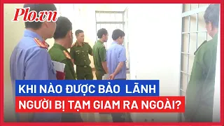 Khi nào được bảo lĩnh người đang tạm giam ra ngoài? - PLO