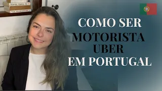 Como ser motorista uber em Portugal e qual o visto ideal