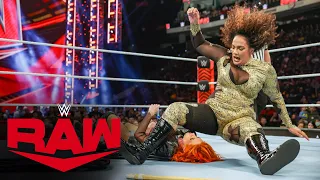 Becky Lynch survives Nia Jax in Last Woman Standing Match: Raw highlights, March 18, 2024