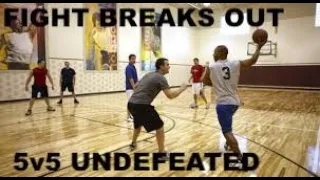 5v5 BASKETBALL MIX | FIGHT BREAKS OUT | LA FITNESS |