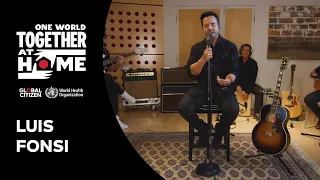 Luis Fonsi Performs  "Despacito" | One World: Together At Home