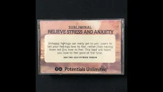 Barrie Konicov - Subliminal Relieve Stress And Anxiety (side A)