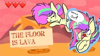 The floor is lava {MEME}