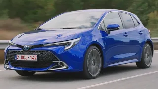 New TOYOTA COROLLA 2023 (FACELIFT) - DRIVING, exterior & interior (European model)