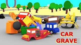 DEAD CARS - Where do they go? - Cartoon Cars - Cartoons for Kids!