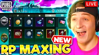 MAXING ROYALE PASS - NEW SEASON RANK PUSH - 120 FPS - PUBG MOBILE LIVE