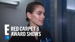 Kaia Gerber Gushes Over Working With Alexander Wang--Again! | E! Red Carpet & Award Shows