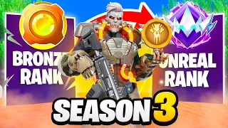 The RANKED MODE GRIND In Fortnite Season 3 Continues…