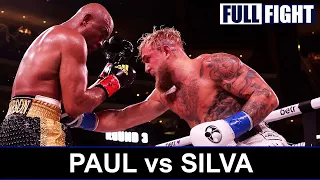 Jake Paul VS Anderson Silva FULL FIGHT