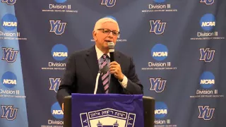 David Stern "Growth Factors of the NBA from a Business Perspective" Speech at YU