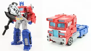 Transformers Siege Voyager Class Optimus Prime Review