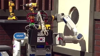 KAIST HUBO drilling a hole - DRC Winner 2015