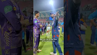 KL Rahul giving batting tips to Angkrish Raghuvanshi | #KnightsTV | TATA IPL 2024