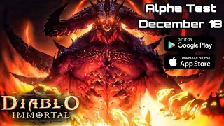 DIABLO IMMORTAL (Alpha Test) - 4 Classes demo, Game Features sneak peek, QnA, Cinematic trailer