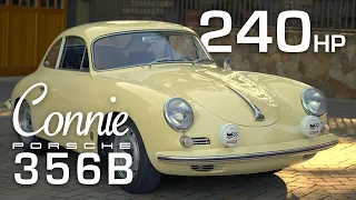 Connie - 240hp PORSCHE 356 B Coupe by Jerry Woods