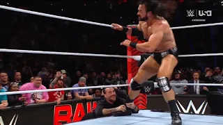 Drew McIntyre vs. Jey Uso vs. Ricochet vs. Bronson Reed  - WWE RAW 4/8/2024