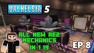 New AE2 Certus Quartz and Fluix Automation | Valhelsia 5 Minecraft 1.19.2 [EP8]