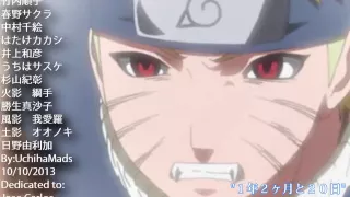 【MAD】Naruto Shippuden Ending 28 - 『Dont make me cry』