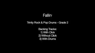 Fallin' by Alecia Keys - Backing Track Drums (Trinity Rock & Pop - Grade 2)