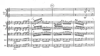 Igor Stravinsky - Ode (1944) [with score]