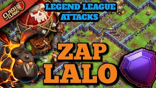 Legend Legend Attacks April Season #12 Zap Lalo | Clash of clans (coc)