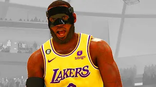 LeBron James - The BLACK MASK breaks NBA 2K23!