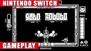 Gato Roboto Nintendo Switch Gameplay