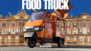 Camion Magasin - Food Truck - Boustifaille - Toulouse - Piaggio APE 50